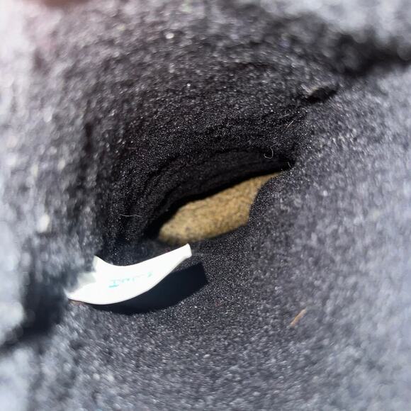 Vintage black leather Sorel lace-up boots women sz 7 - Picture 7 of 8